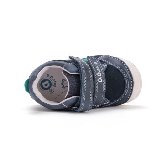 D.D.Step bőr félcipő S038-52963A Royal Blue 19-24 méretben large