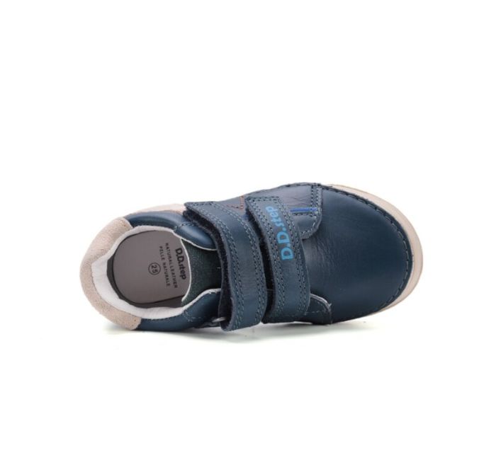 D.D.Step bőr félcipő S040-52884BM Bermuda Blue 25-30 méretben  large