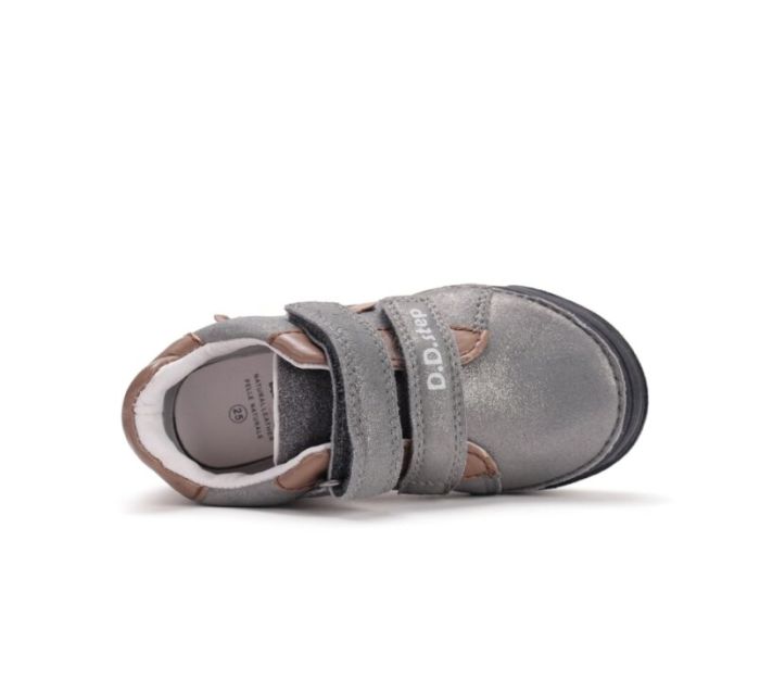 D.D.Step bőr félcipő S040-52547M Dark Grey 25-30 méretben large