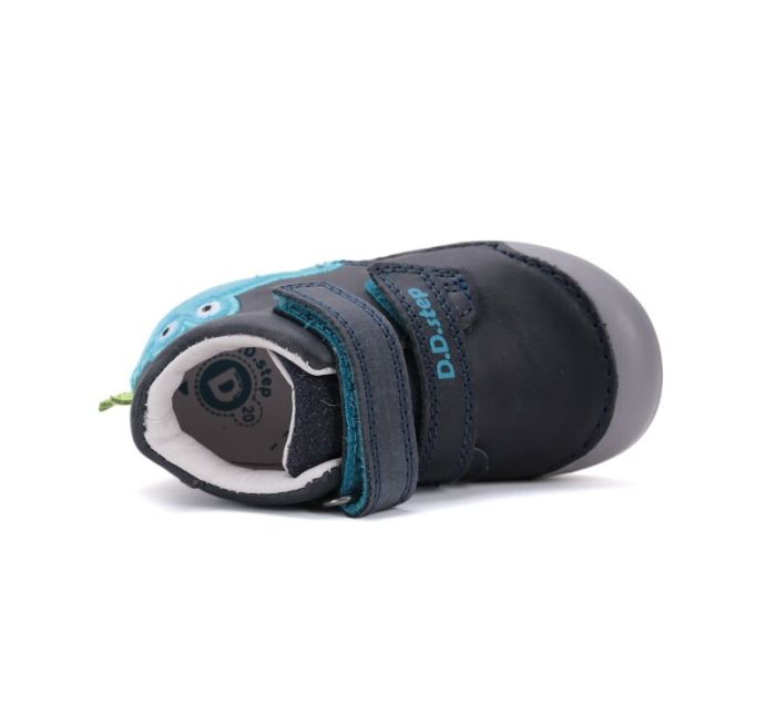D.D.Step bőr félcipő S066-52509B Royal Blue 20-25 méretben large