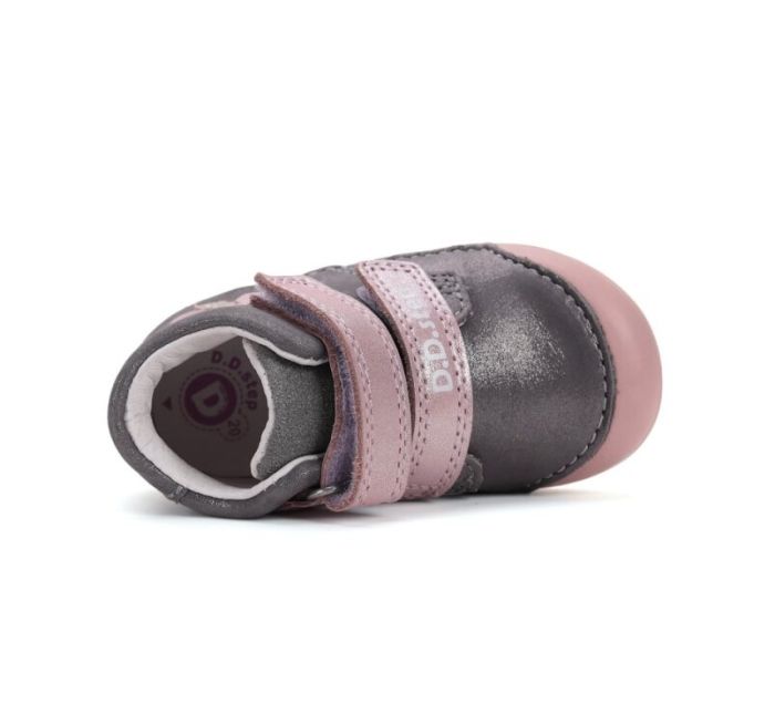 D.D.Step bőr félcipő S066-52737B Dark Grey 20-25 méretben large
