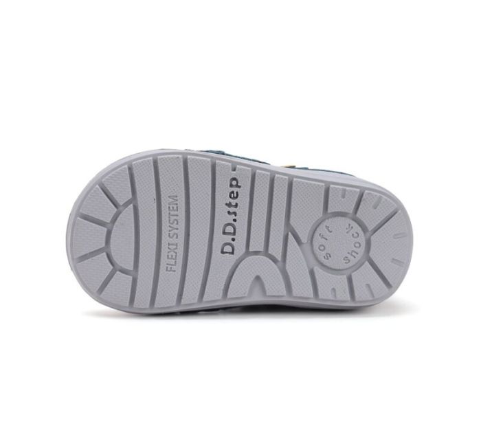 D.D.Step bőr félcipő S071-52771 Royal Blue 20-25 méretben large