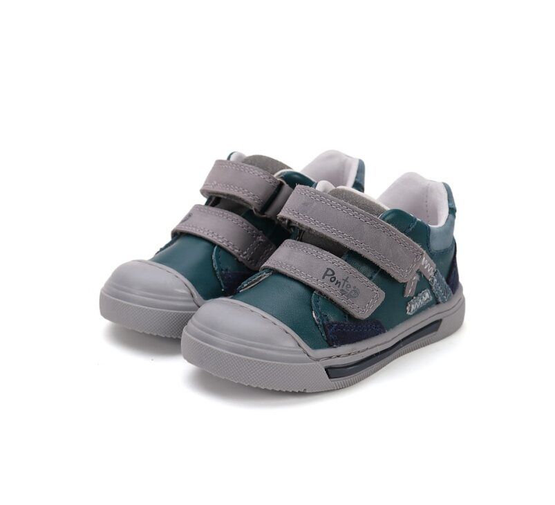 Ponte20 szupinált bőr cipő DA03-5-2906L Royal Blue 28-33 méretben