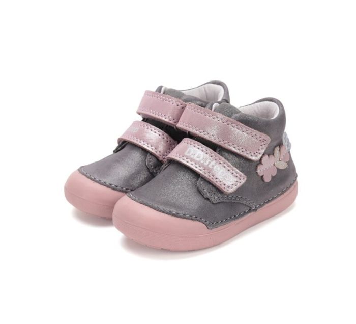 D.D.Step bőr félcipő S066-52737B Dark Grey 20-25 méretben large