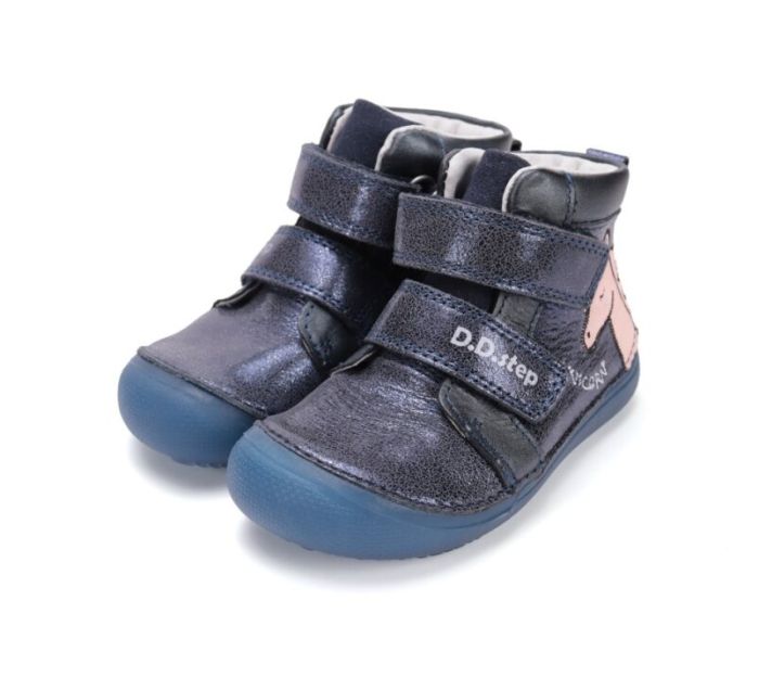 D.D.Step bőr félcipő A063-52815AM Royal Blue 25-30 méretben large