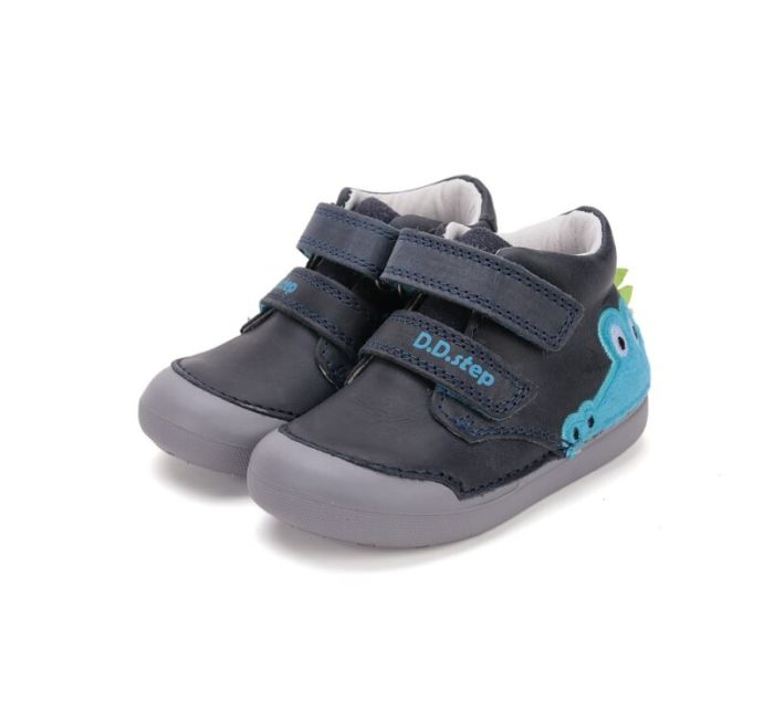 D.D.Step bőr félcipő S066-52509B Royal Blue 20-25 méretben large