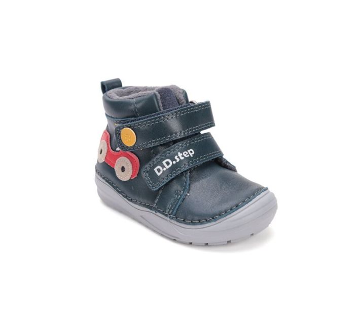 D.D.Step bőr félcipő S071-52771 Royal Blue 20-25 méretben large