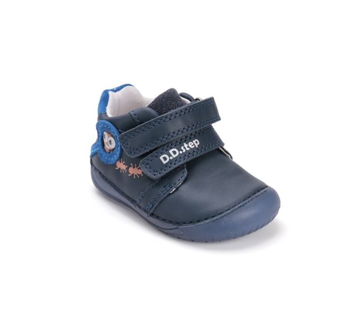 D.D.Step bőr félcipő S070-52576A Royal Blue 20-25 méretben large