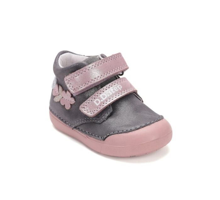 D.D.Step bőr félcipő S066-52737B Dark Grey 20-25 méretben large