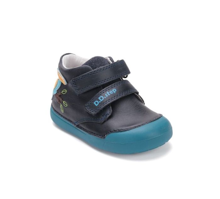 D.D.Step bőr félcipő S066-52304 Royal Blue 20-25 méretben large