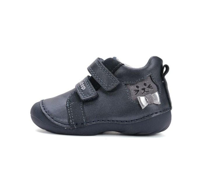 D.D.step bőr félcipő S015-52412 Royal Blue 19-24 méretben large