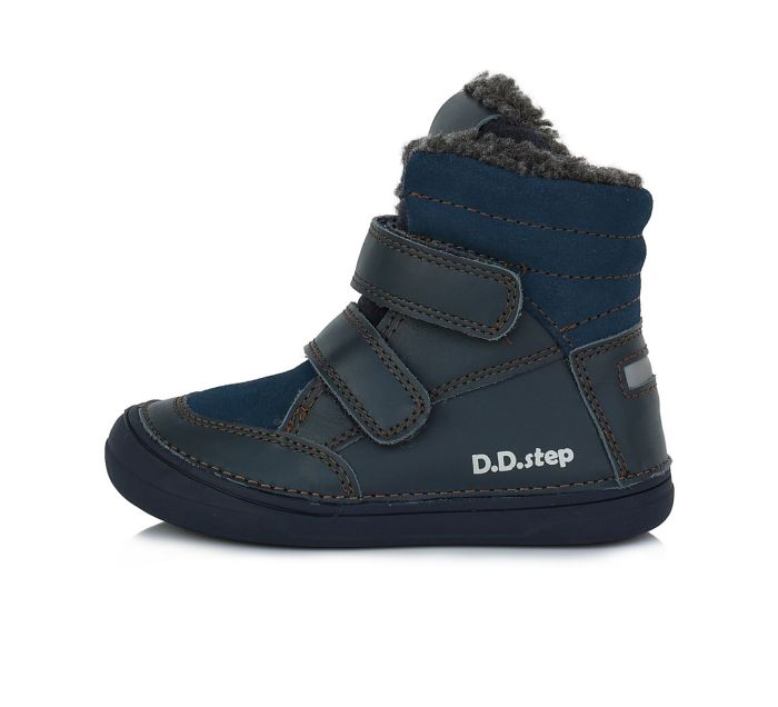 D.D.STEP BŐR FIÚ TÉLI CIPŐ W078-758L ROYAL BLUE 32-37 large